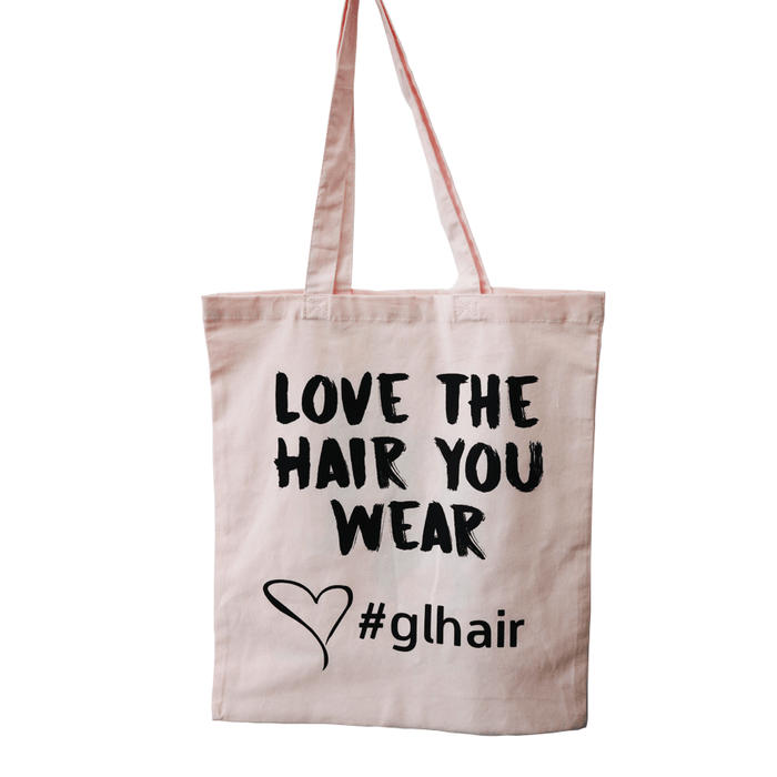 GL Hair Baby Pink Tote Bag