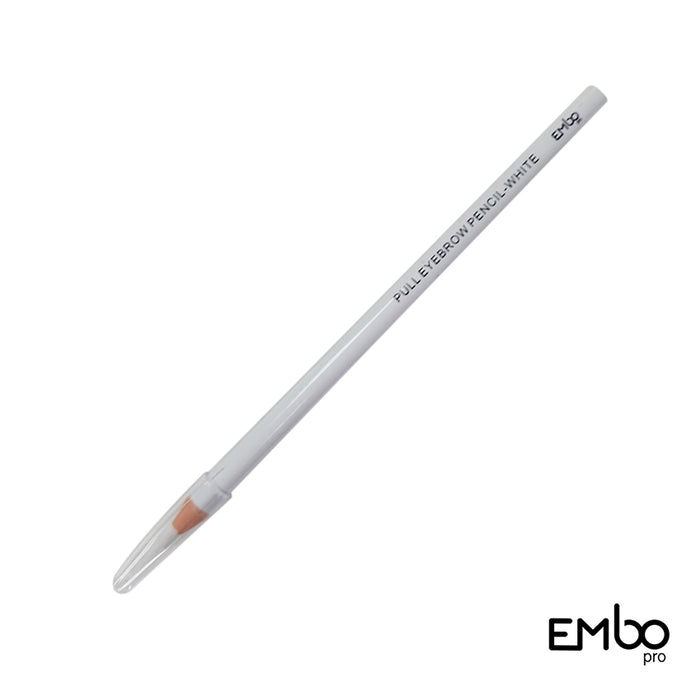 Embo Pro pull eyebrow pencil – white