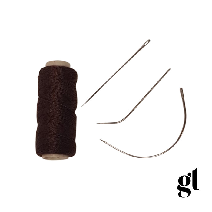 Weft Thread and Needle Set (Brown)