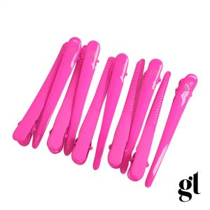 10 x GL Small Slide Clips (Pink)