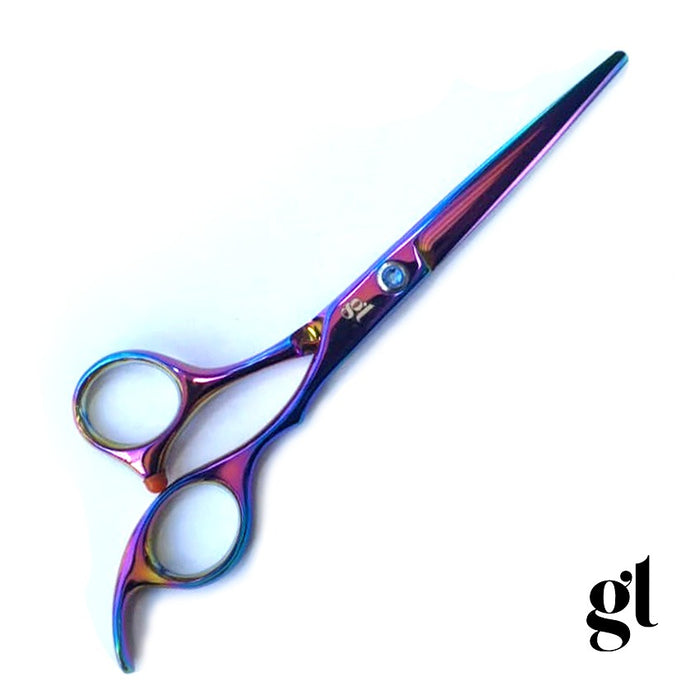 GL Pro Rainbow Metallic Hairdressing Scissors (Right Hand)