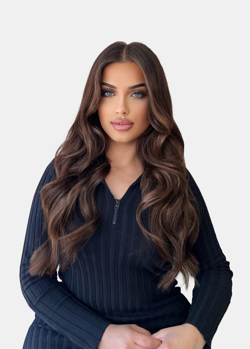 Flat Weft Double Layered 150g 24inch Luxe