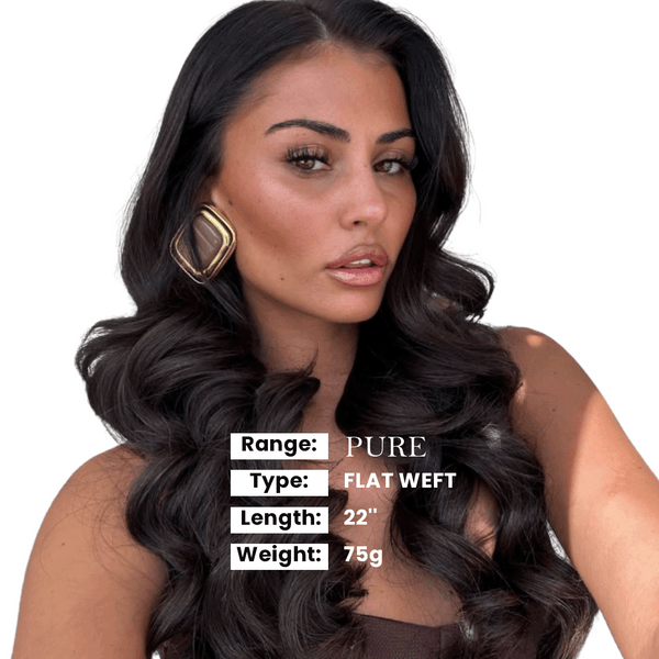 Flat Weft 75g 22inch