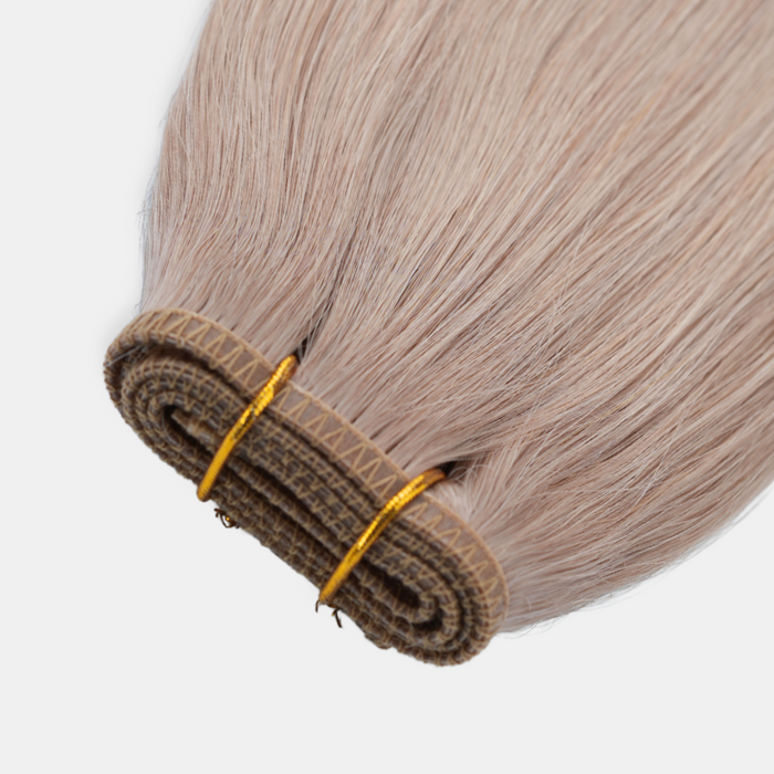 Flat Weft Double Layered 75g 18inch Pure