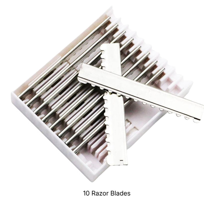 GL Professional Gold Hair Trimming Razor Tool (6.89")