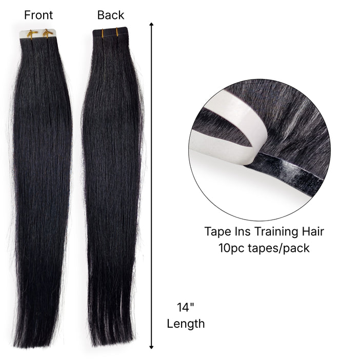 Athena Remy Training Hairs (pre-bonded, weft and tape)