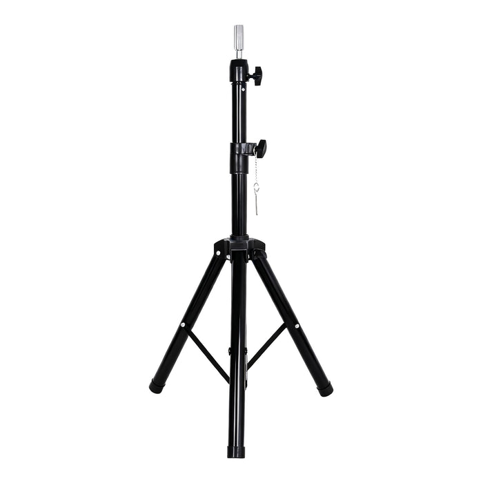Heavy-Duty Professional Tripod Stand - Sturdy Metal Wig Block Holder for Salon Styling, Wig Making & Canvas Heads